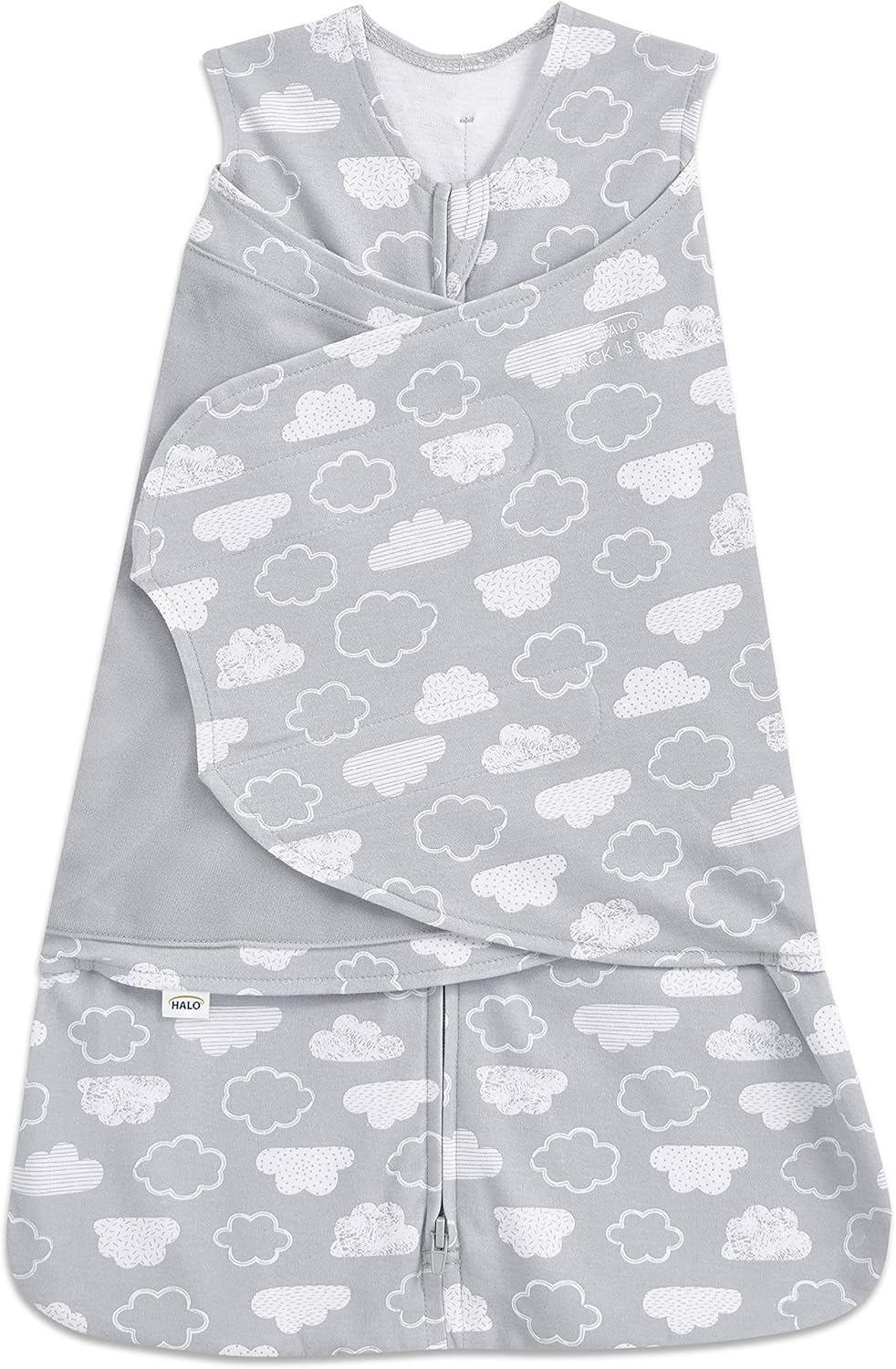 HALO Cotton Sleepsack Swaddle for Newborns