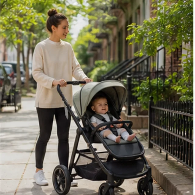 Maxi-Cosi Tayla Max Stroller in use
