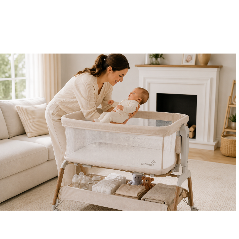 A Bedside Bassinet Can Make Newborn Nights Easier—If It Fits Your Setup