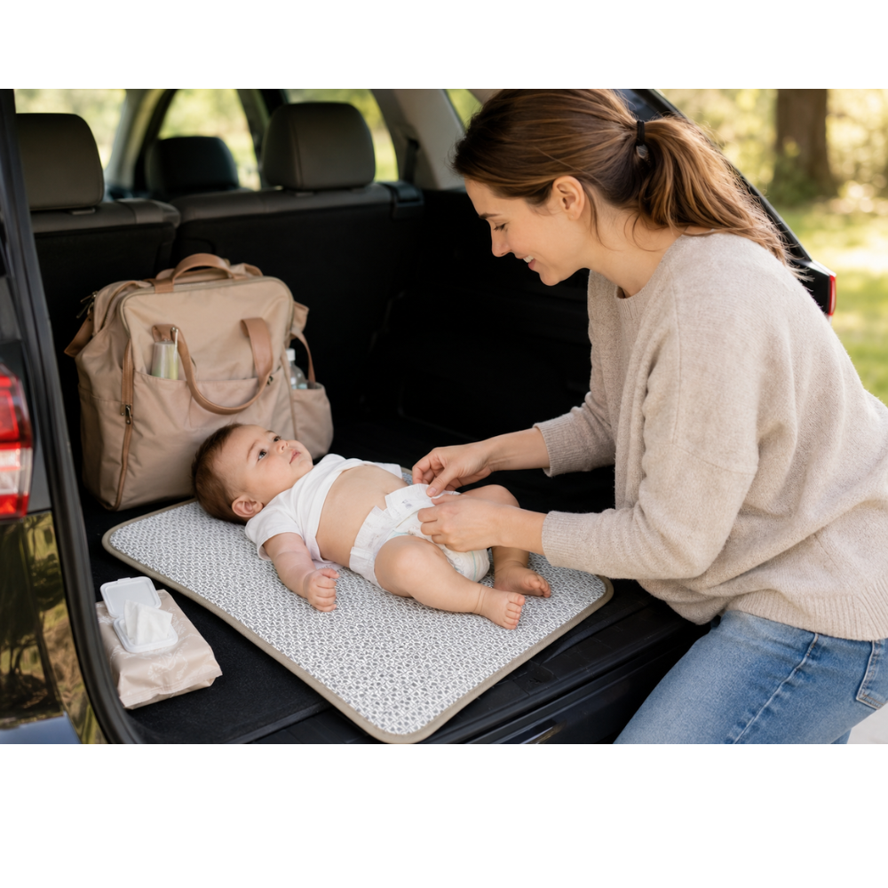 How to Make Diaper Changes Easier Away From Home